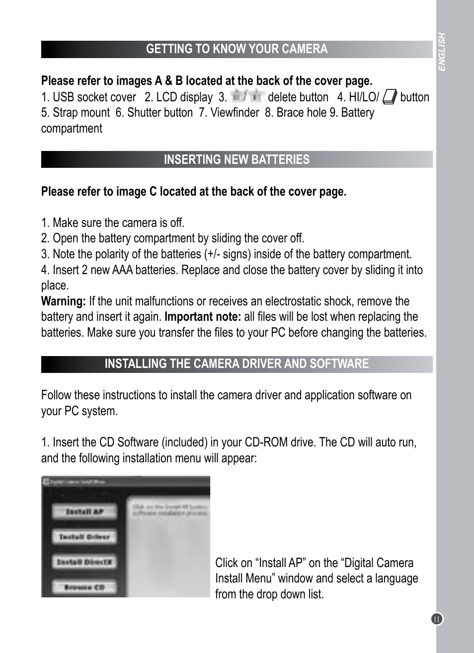 Lexibook DJ015 Series User Manual | Page 11 / 54