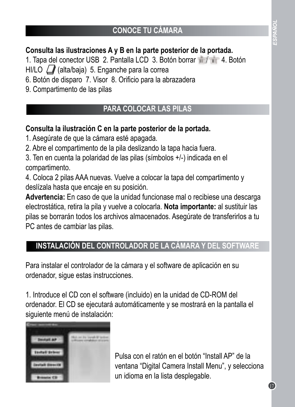 Lexibook DJ015 Series User Manual | Page 17 / 54