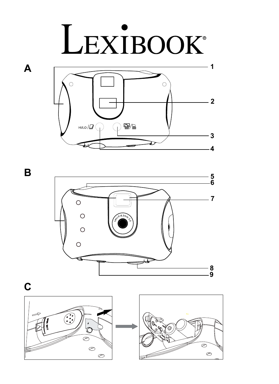 Ab c | Lexibook DJ015 Series User Manual | Page 3 / 54