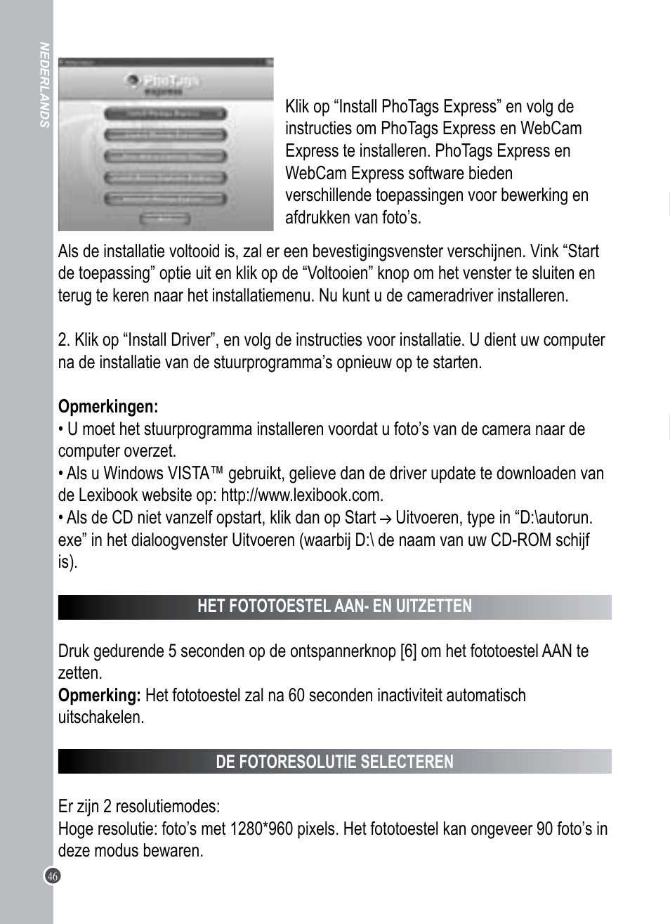 Lexibook DJ015 Series User Manual | Page 46 / 54