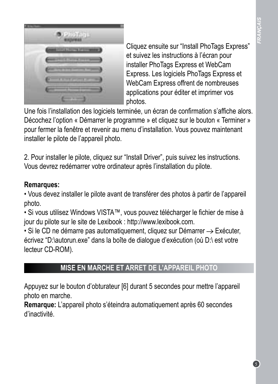 Lexibook DJ015 Series User Manual | Page 5 / 54