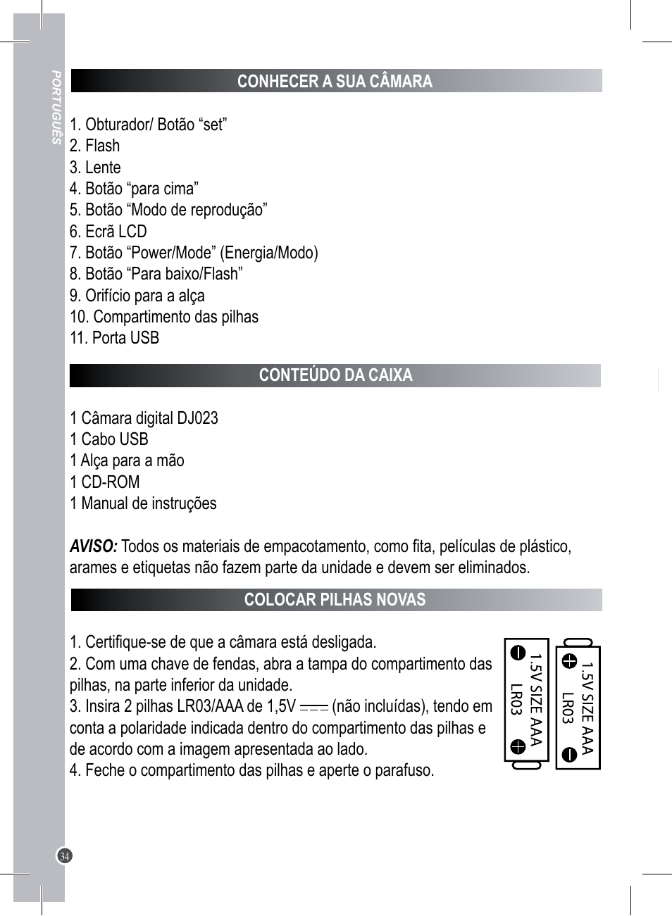 Lexibook DJ023 Series User Manual | Page 34 / 76
