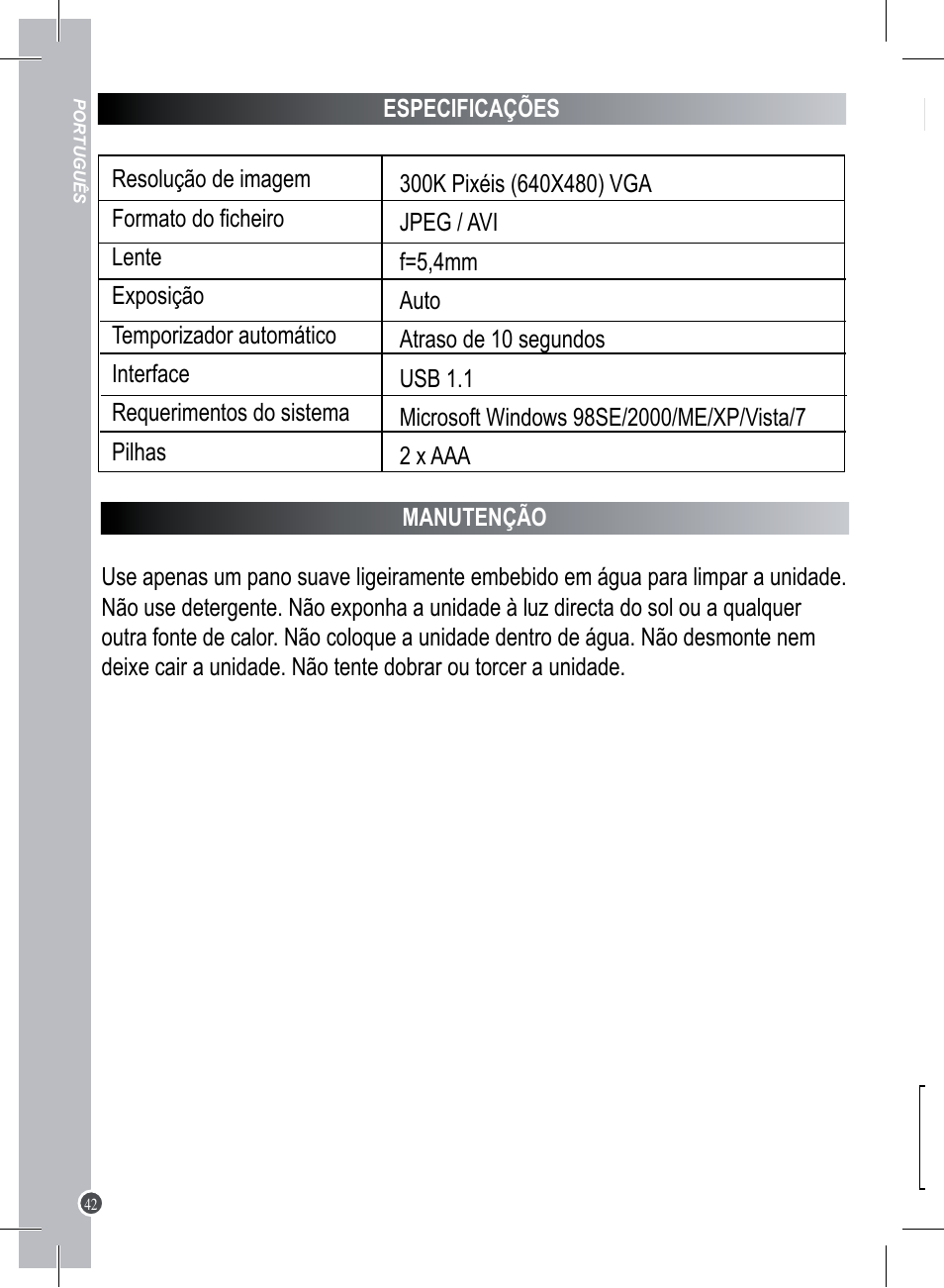 Lexibook DJ023 Series User Manual | Page 42 / 76