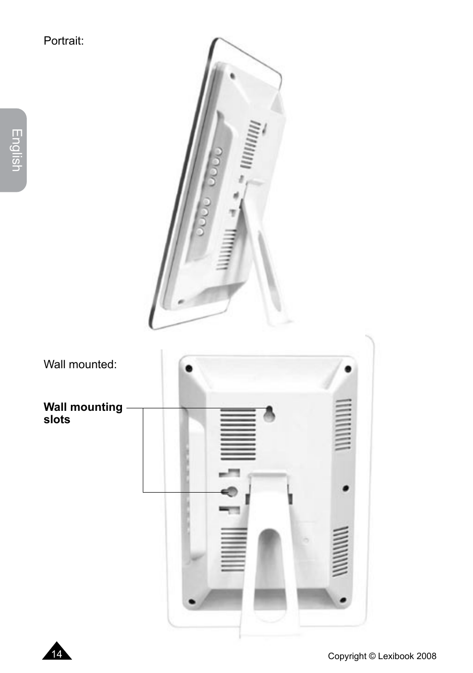 English | Lexibook DF700BB / DF700SP / DF700HSM User Manual | Page 14 / 60