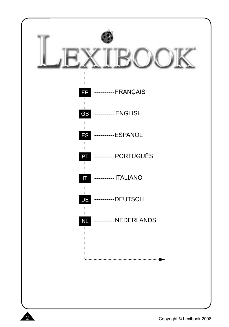 Lexibook DF700BB / DF700SP / DF700HSM User Manual | Page 2 / 60