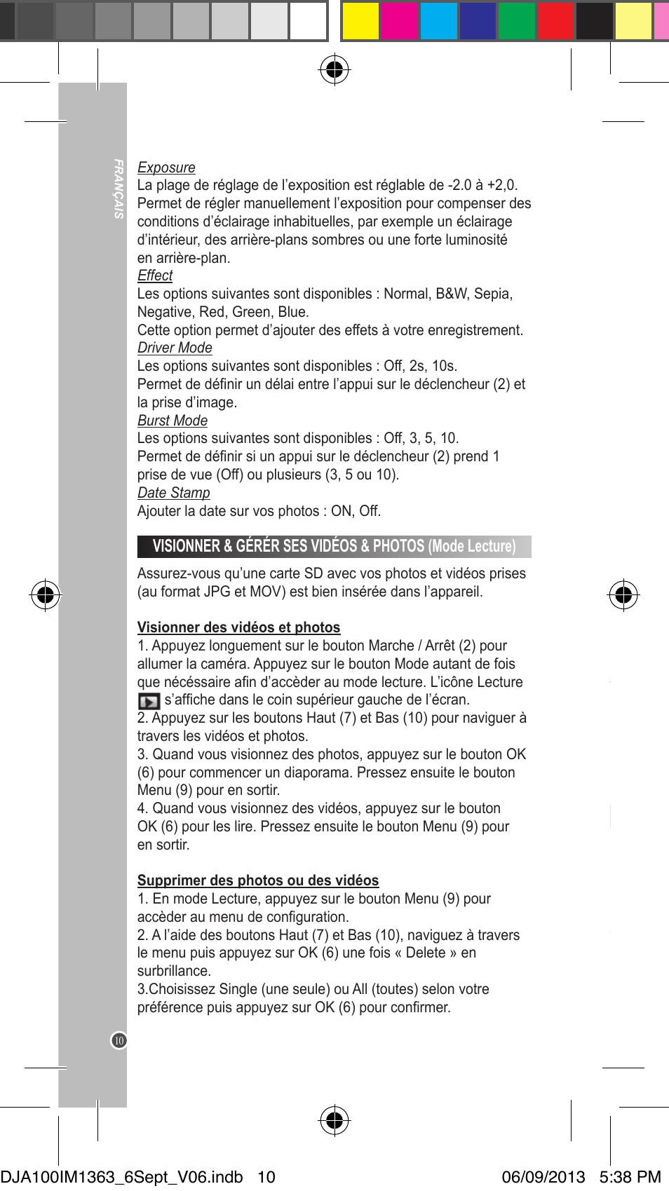 Lexibook DJA100 User Manual | Page 10 / 116