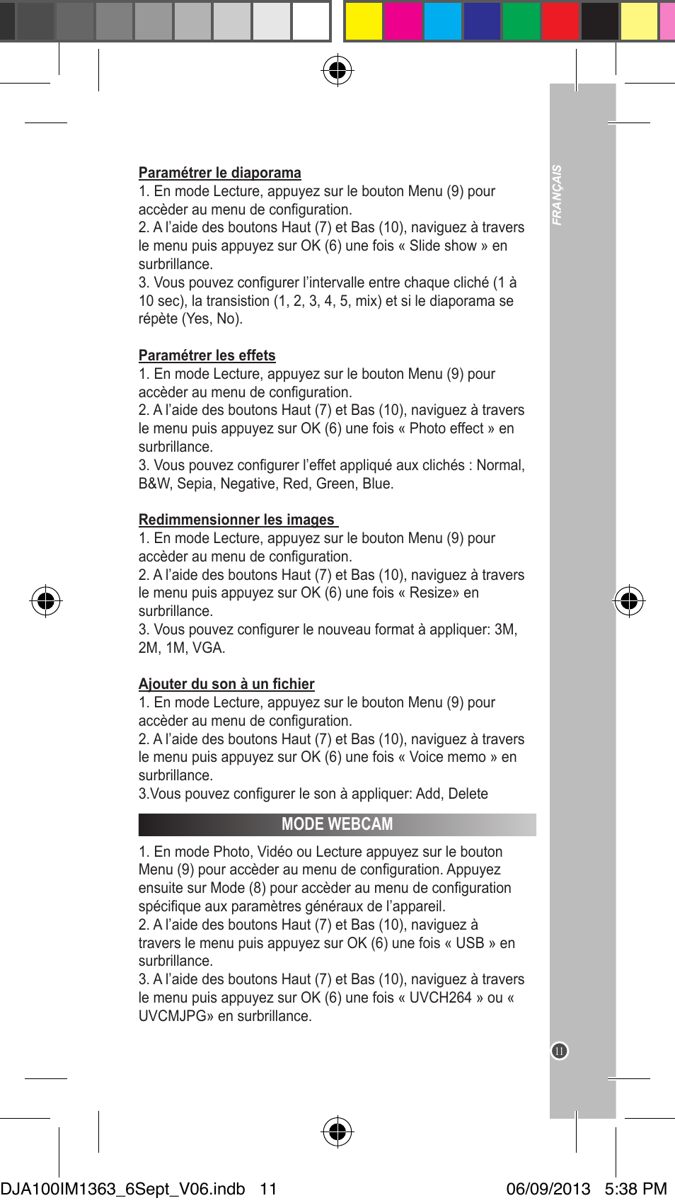 Lexibook DJA100 User Manual | Page 11 / 116