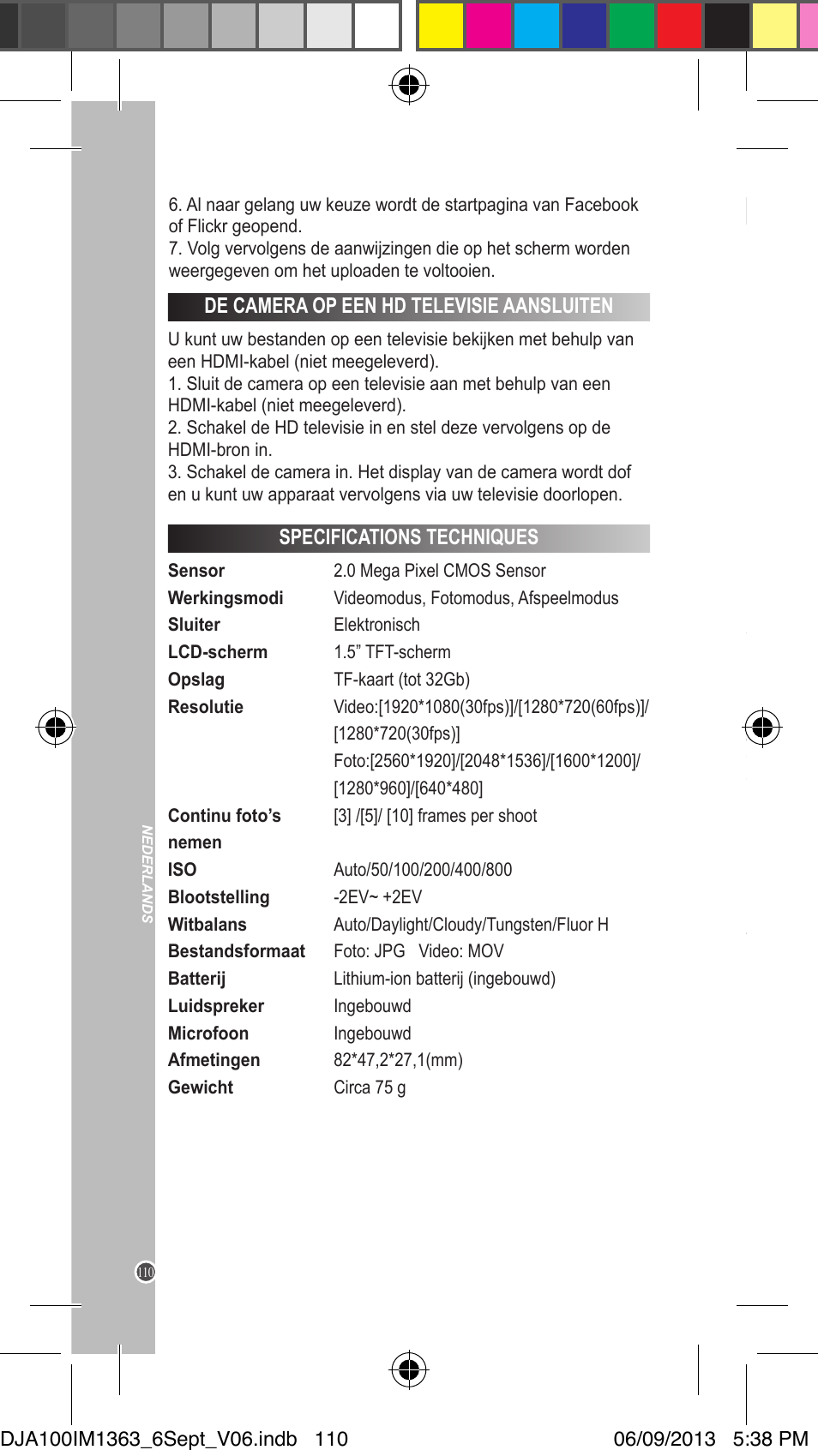 Lexibook DJA100 User Manual | Page 110 / 116