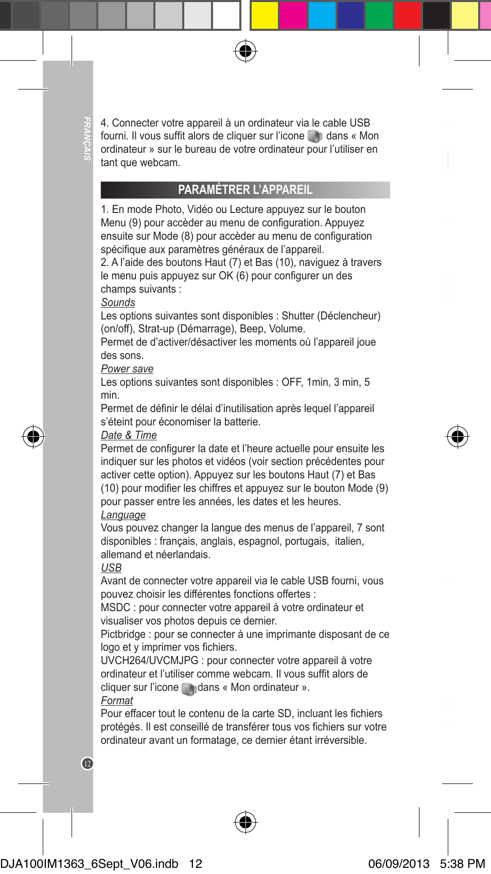 Lexibook DJA100 User Manual | Page 12 / 116