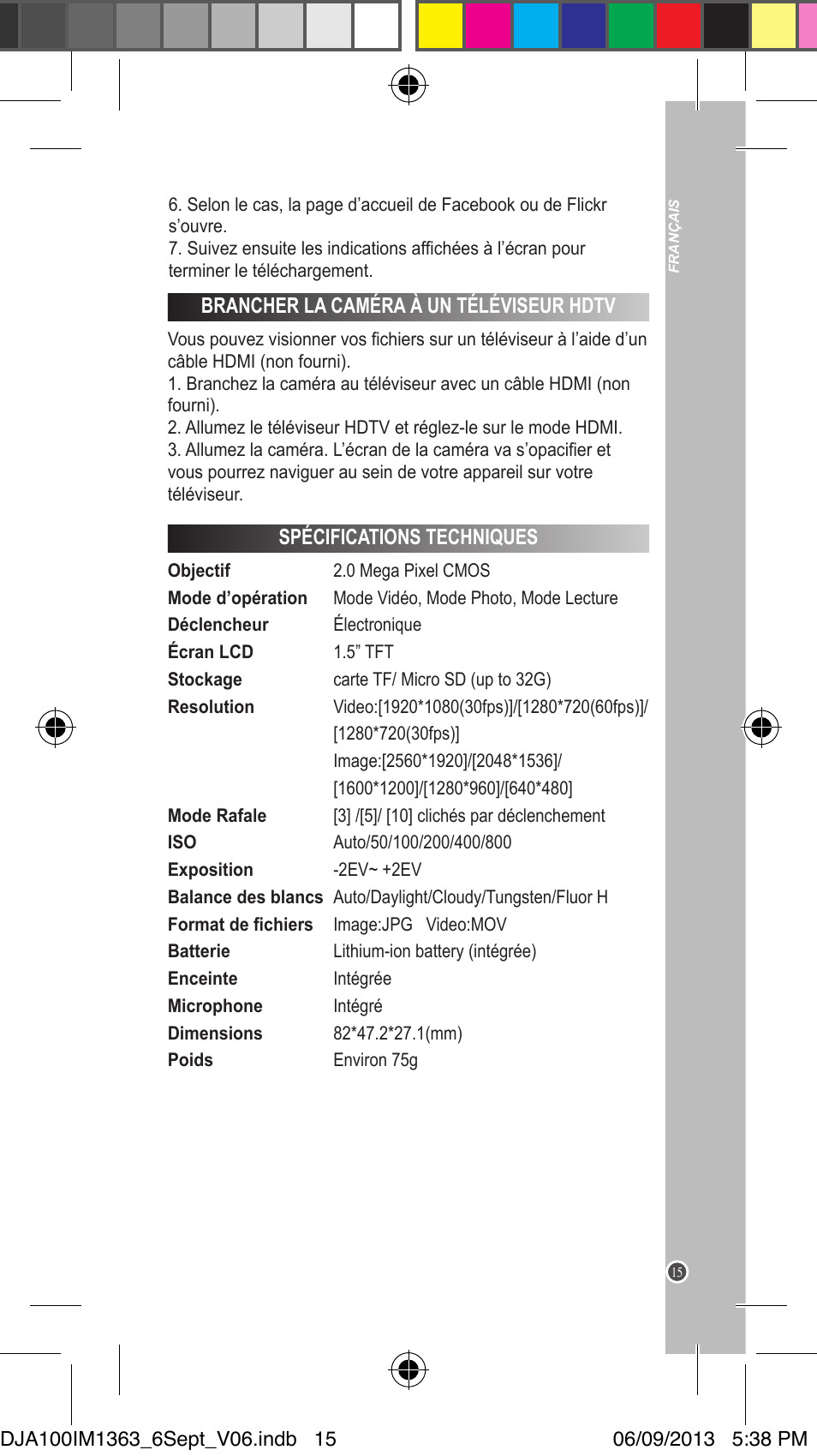 Lexibook DJA100 User Manual | Page 15 / 116