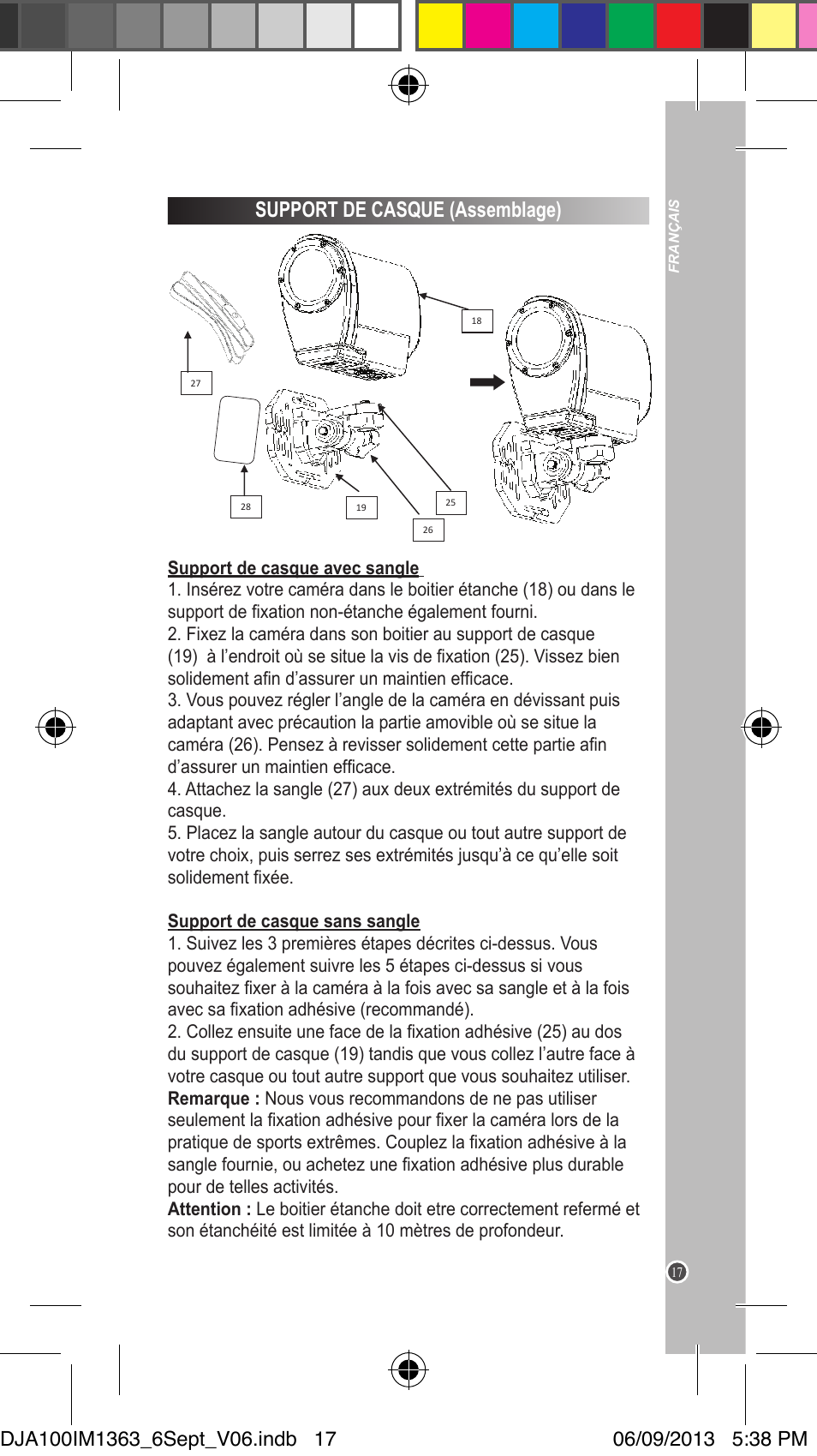 Support de v élo (assemblage), Support de casque (assemblage) | Lexibook DJA100 User Manual | Page 17 / 116