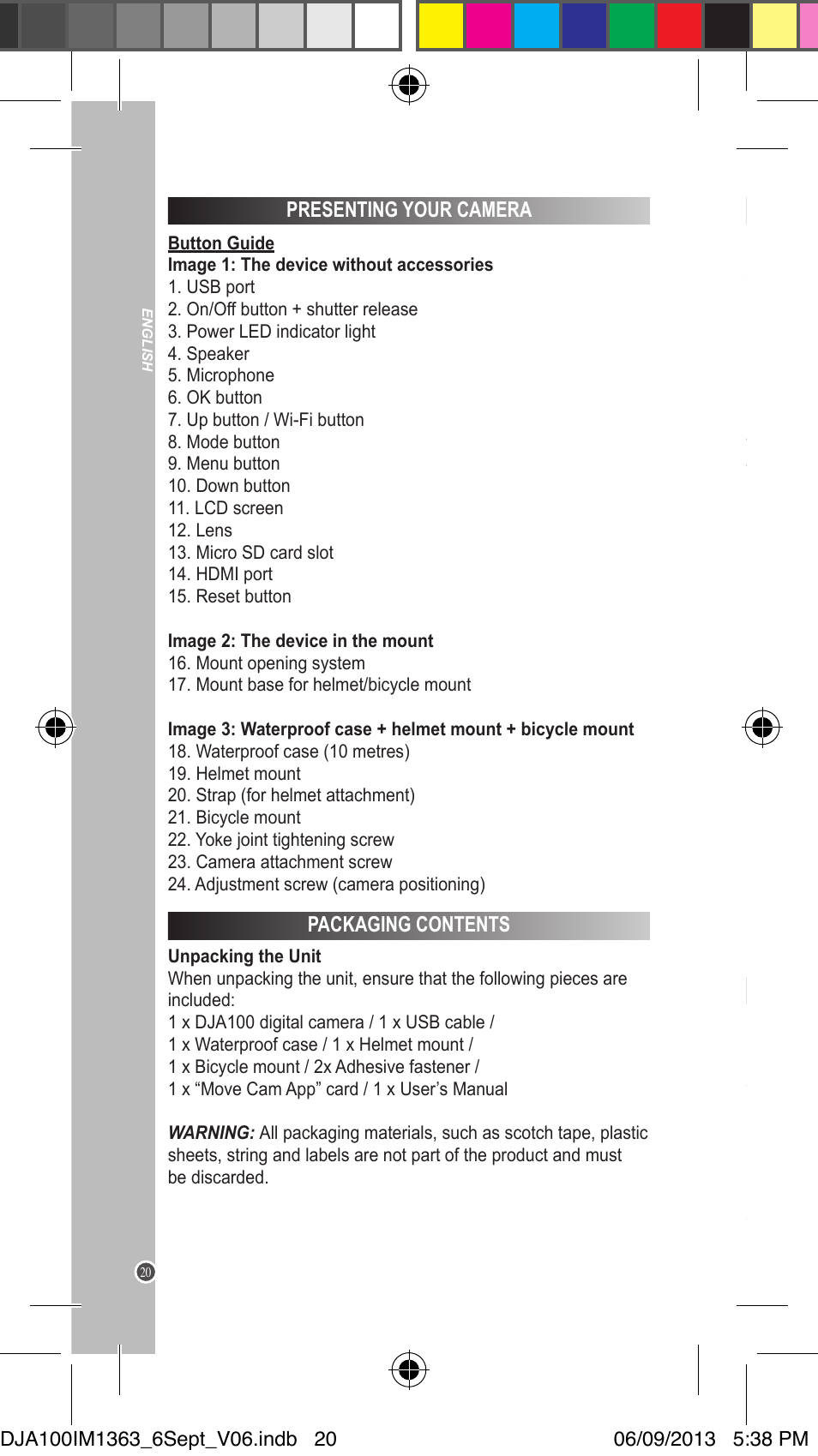 Lexibook DJA100 User Manual | Page 20 / 116