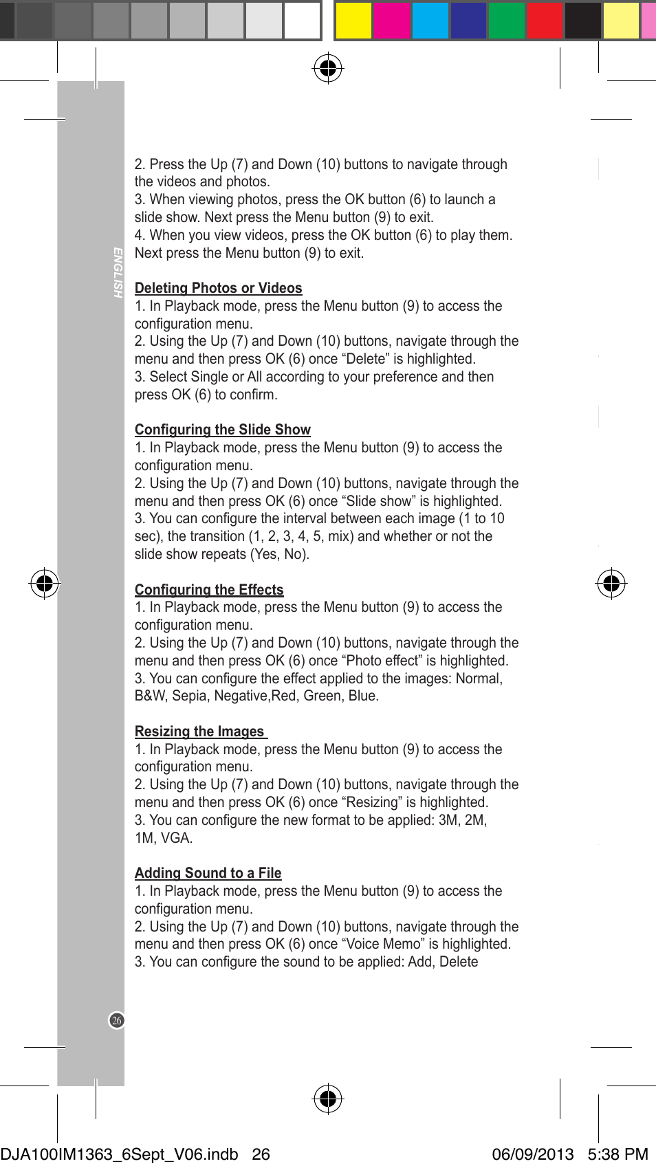Lexibook DJA100 User Manual | Page 26 / 116