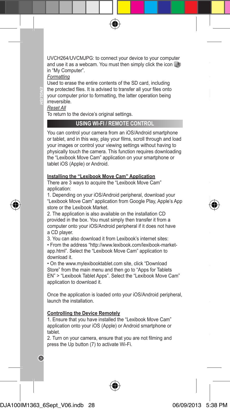 Lexibook DJA100 User Manual | Page 28 / 116