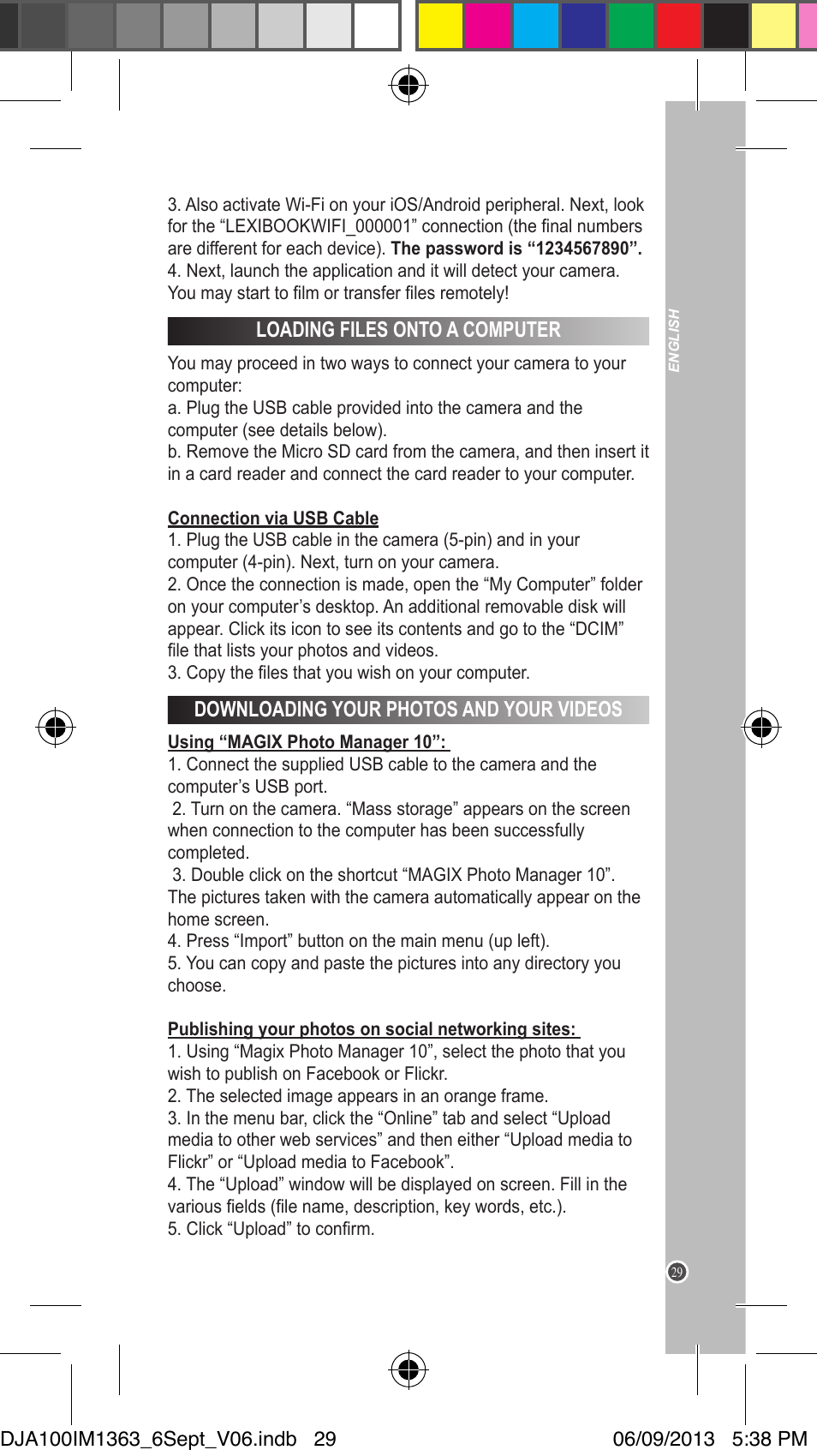 Lexibook DJA100 User Manual | Page 29 / 116