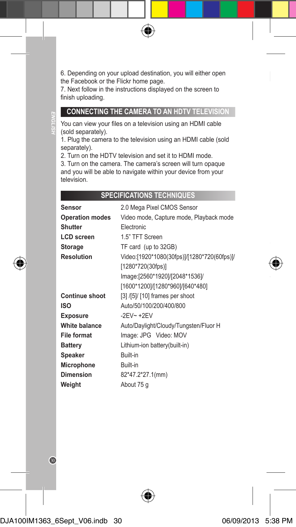 Lexibook DJA100 User Manual | Page 30 / 116