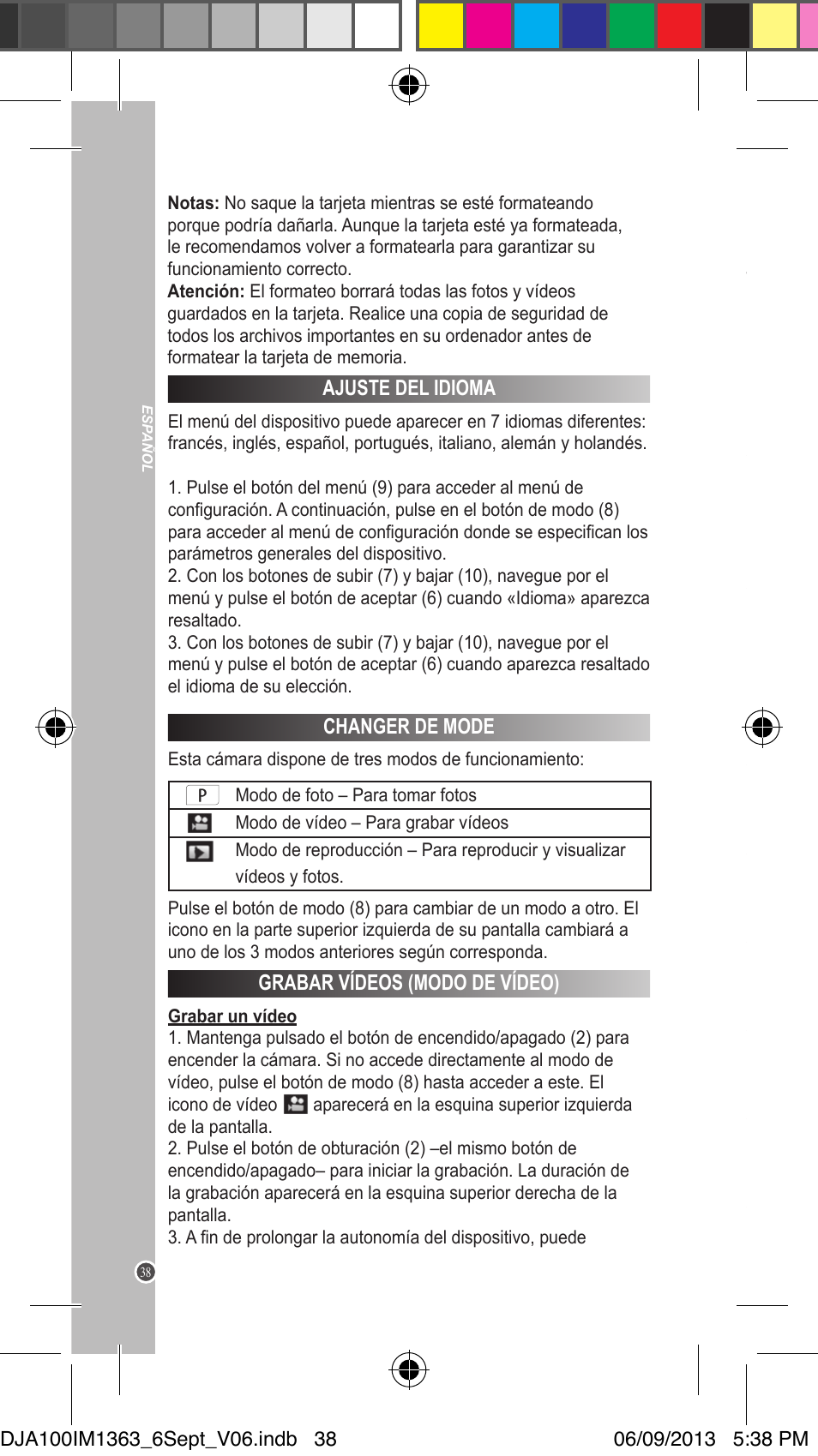 Lexibook DJA100 User Manual | Page 38 / 116