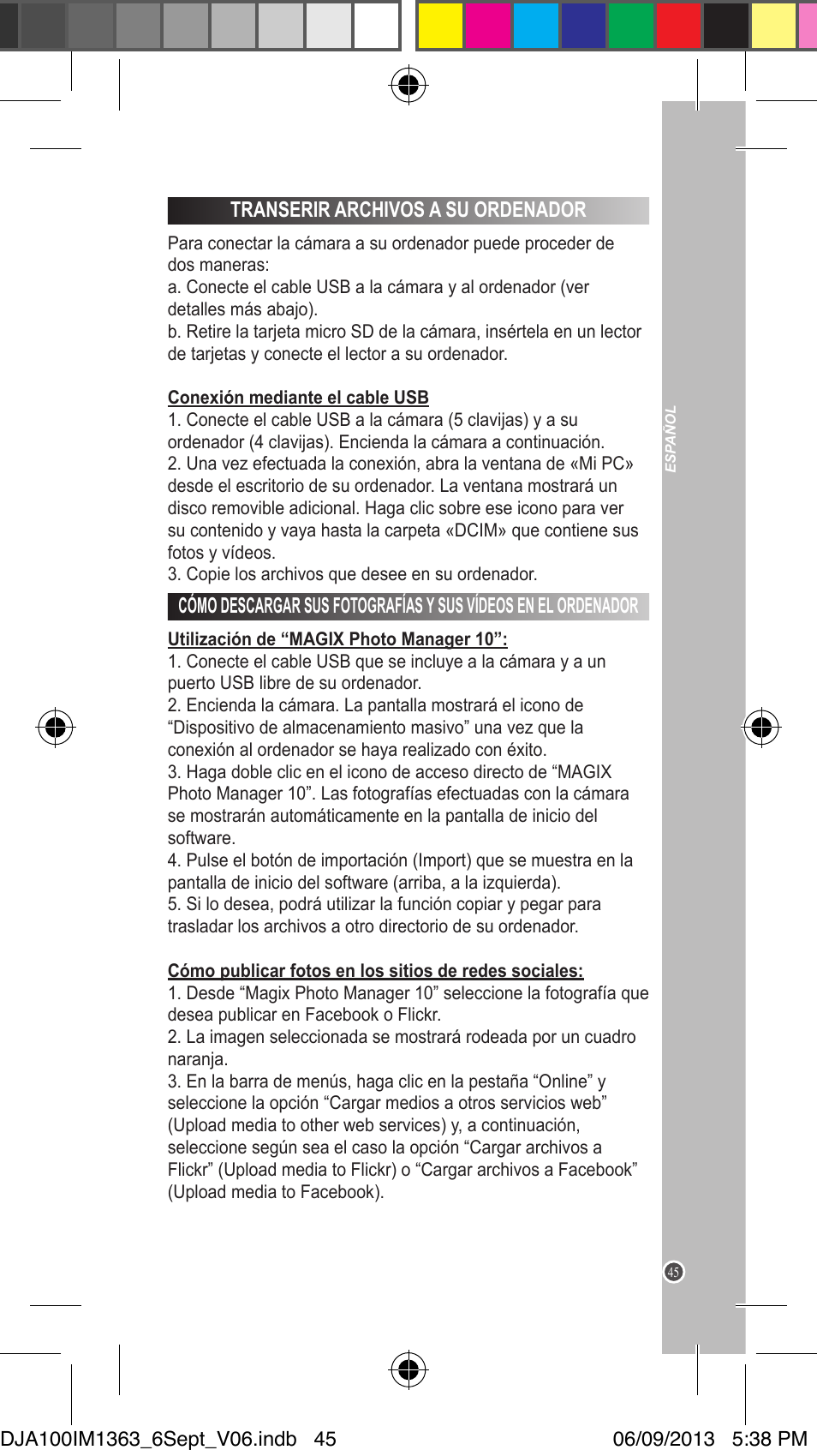 Lexibook DJA100 User Manual | Page 45 / 116