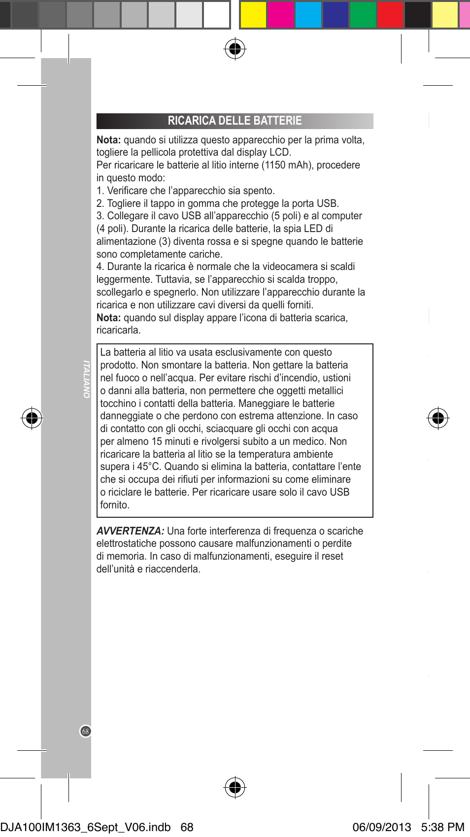 Lexibook DJA100 User Manual | Page 68 / 116