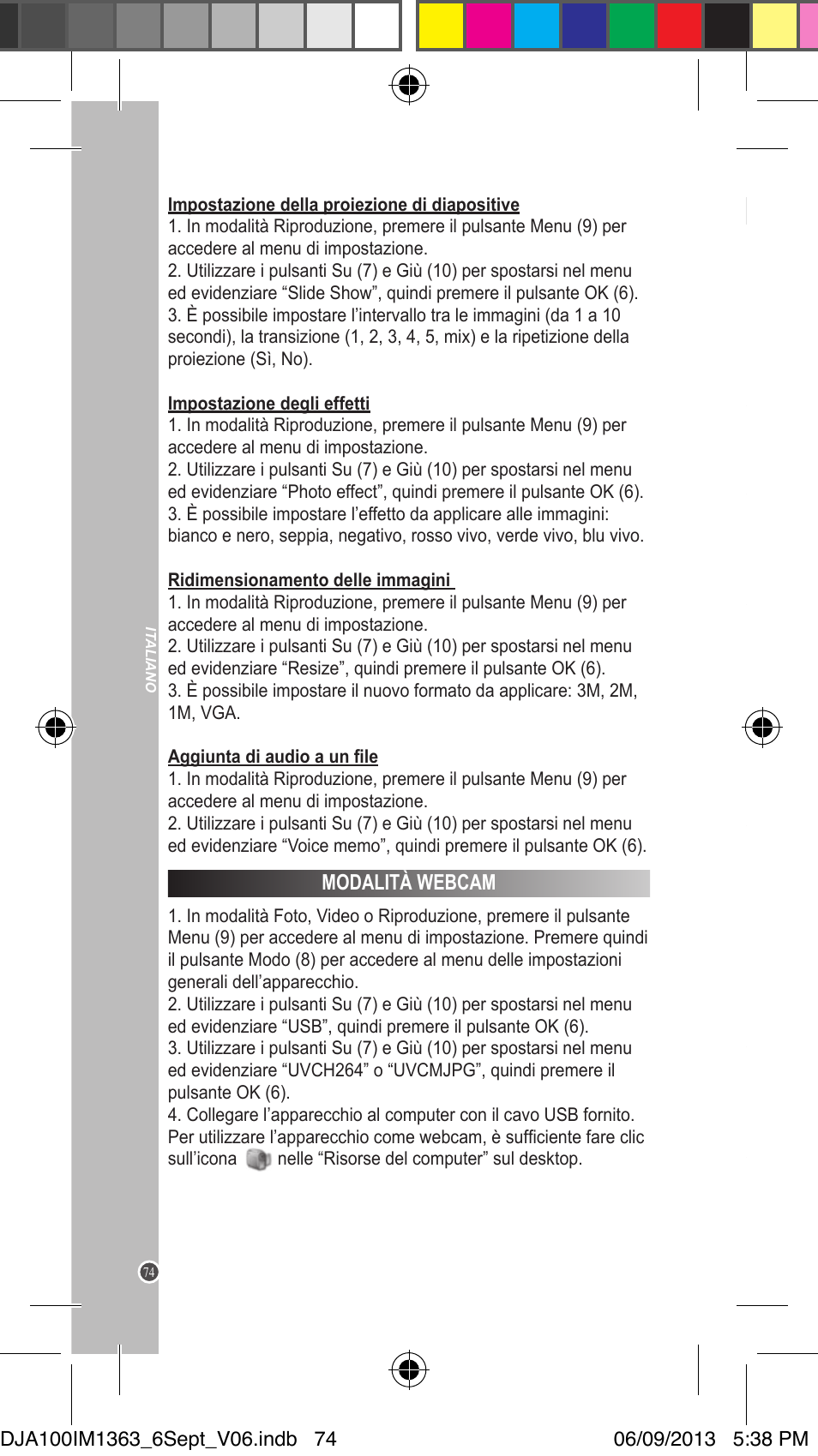 Lexibook DJA100 User Manual | Page 74 / 116