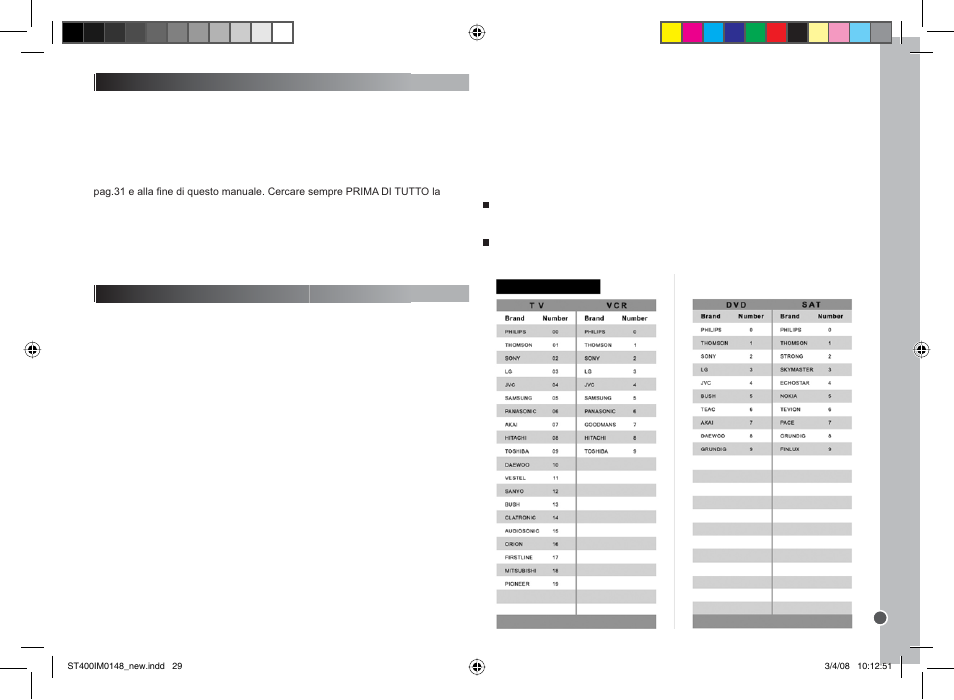 Lexibook ST400 User Manual | Page 29 / 56