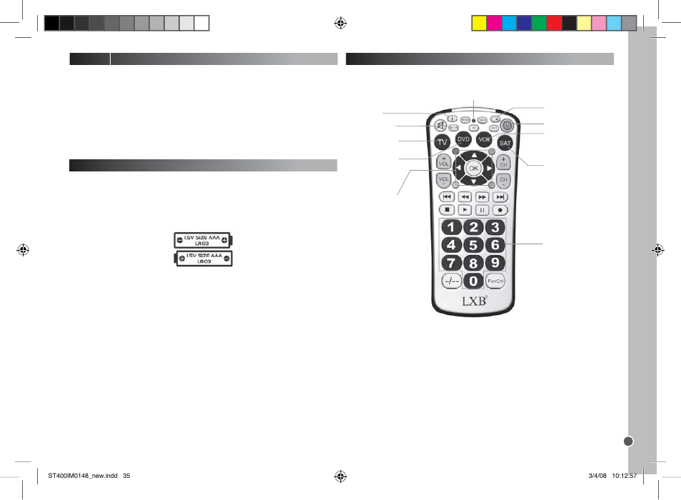 Deutsch | Lexibook ST400 User Manual | Page 35 / 56