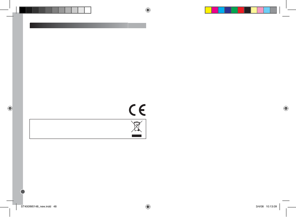 Nederlands | Lexibook ST400 User Manual | Page 48 / 56