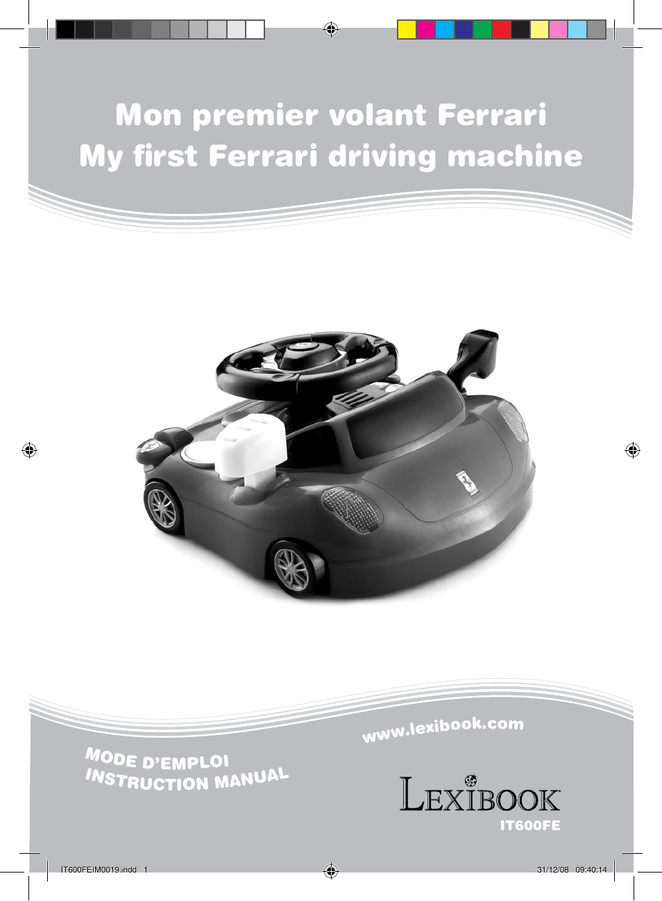 Lexibook IT600FE User Manual | 20 pages