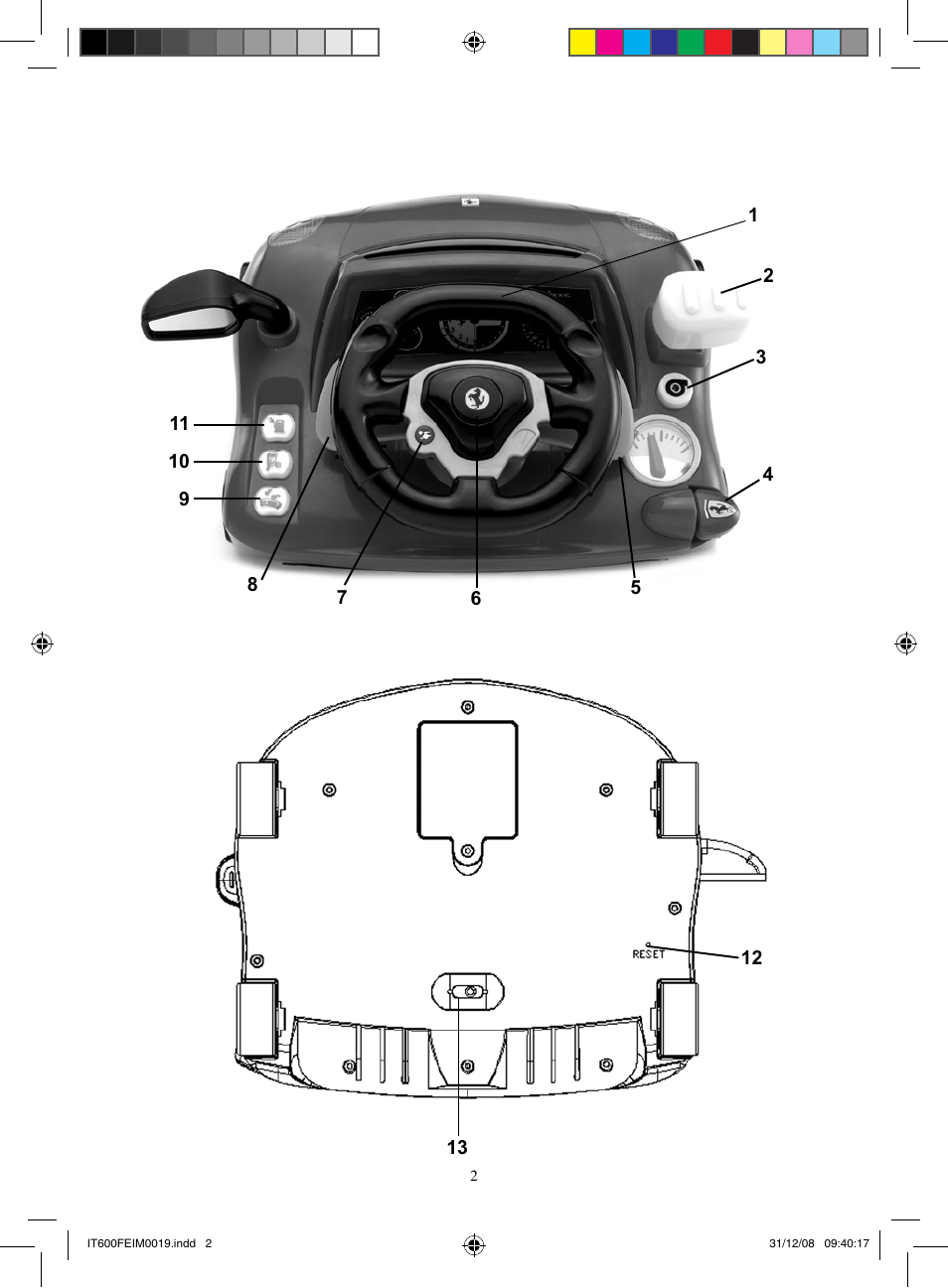 Lexibook IT600FE User Manual | Page 2 / 20