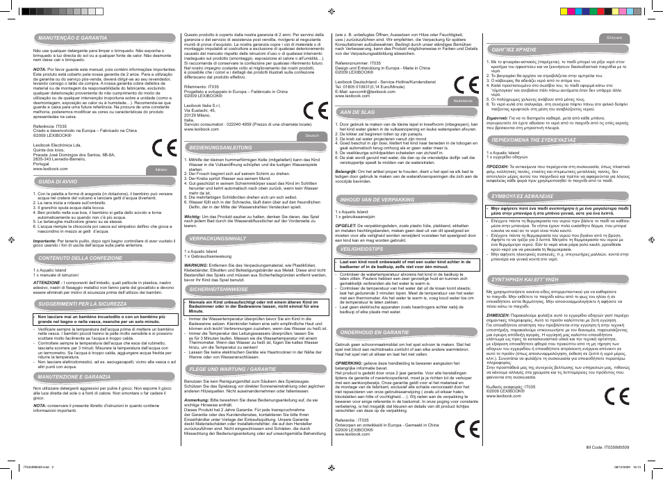 Lexibook IT035 User Manual | Page 2 / 2