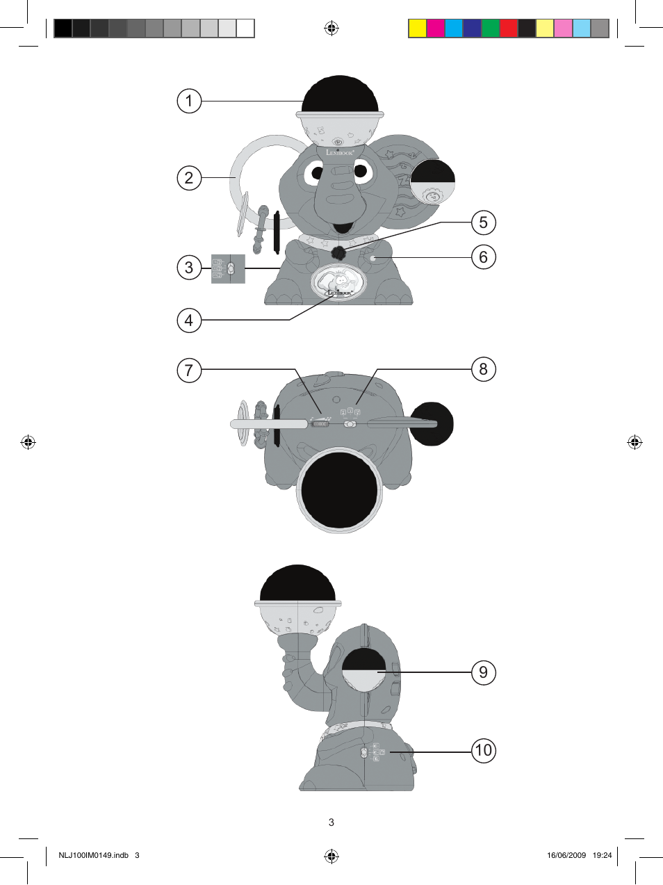 Lexibook NLJ100 User Manual | Page 3 / 30