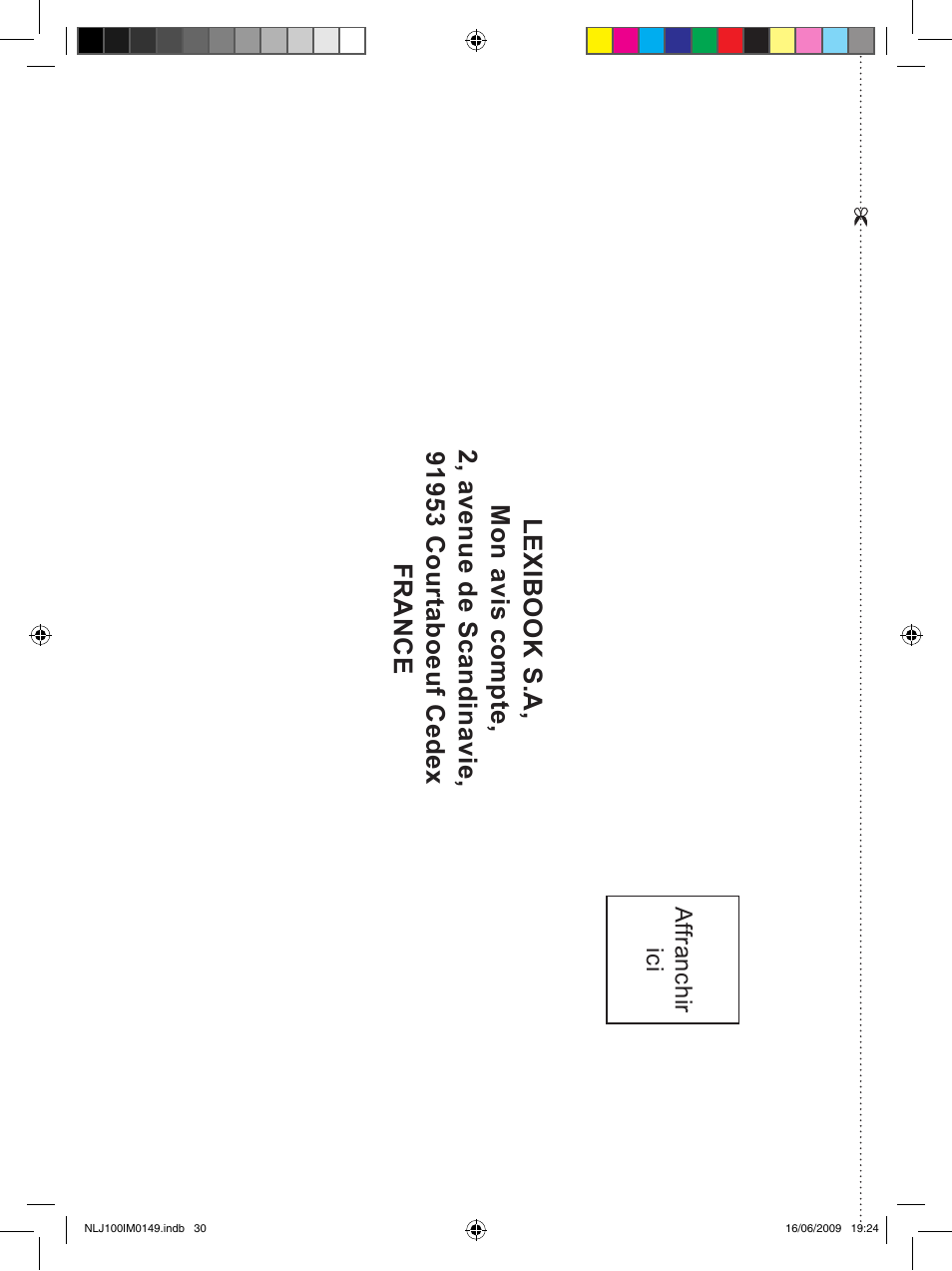 Lexibook NLJ100 User Manual | Page 30 / 30