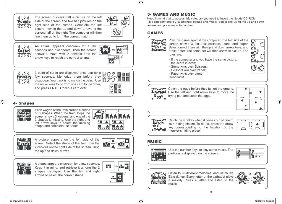 Lexibook JC40GB User Manual | Page 5 / 6