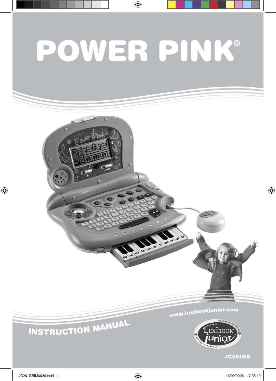Lexibook JC261GB User Manual | 9 pages