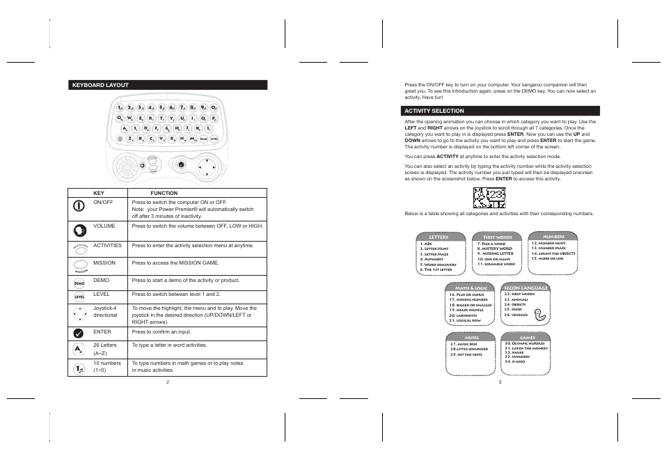 Lexibook JC18GB User Manual | Page 2 / 6