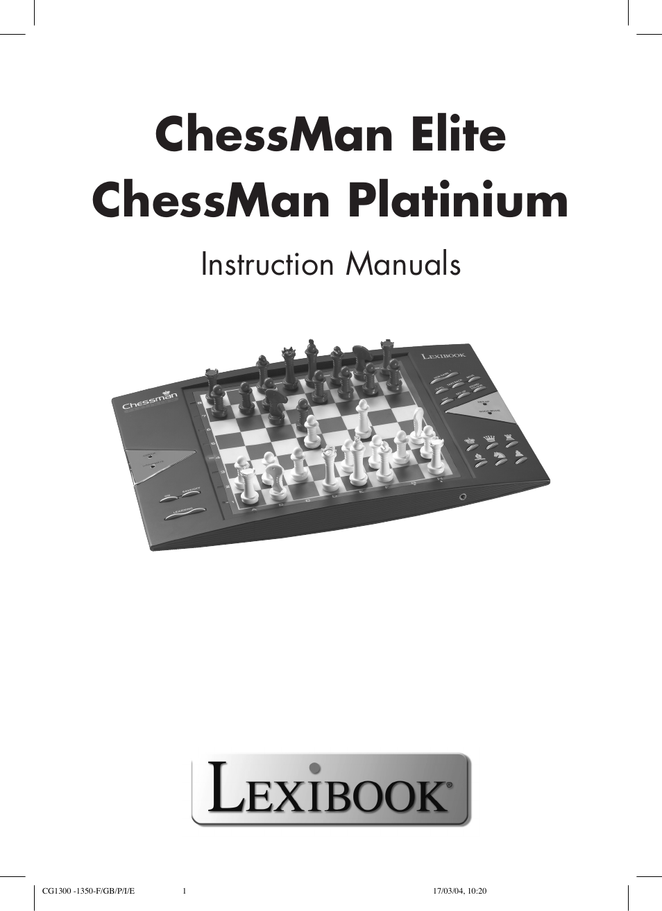 Lexibook CG1300 User Manual | 132 pages