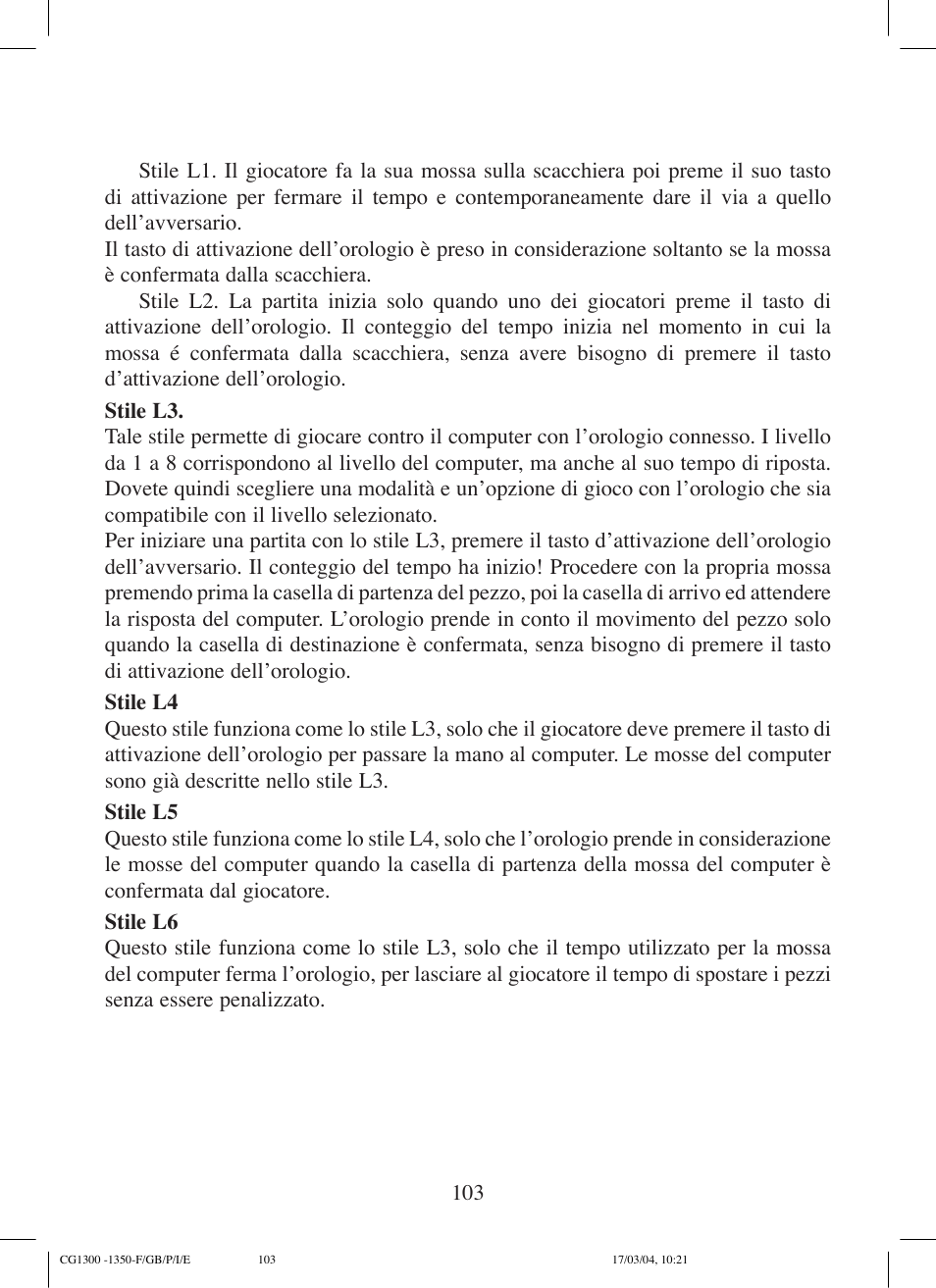 Lexibook CG1300 User Manual | Page 103 / 132