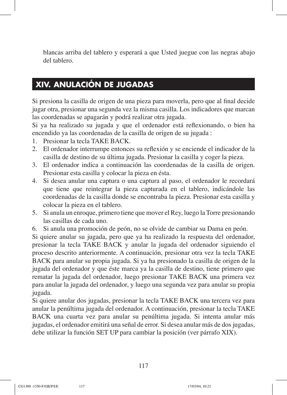 Lexibook CG1300 User Manual | Page 117 / 132