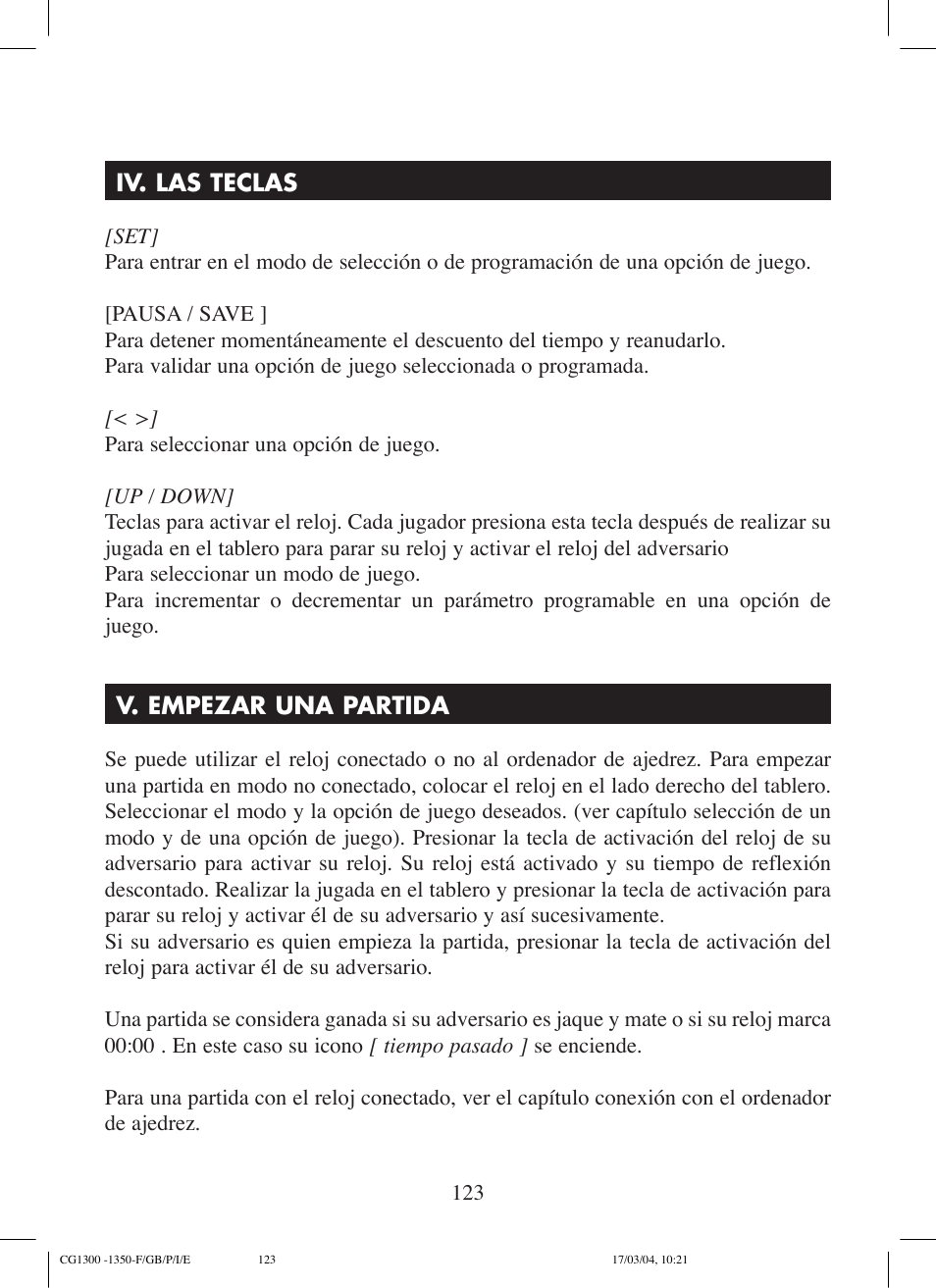 Lexibook CG1300 User Manual | Page 123 / 132