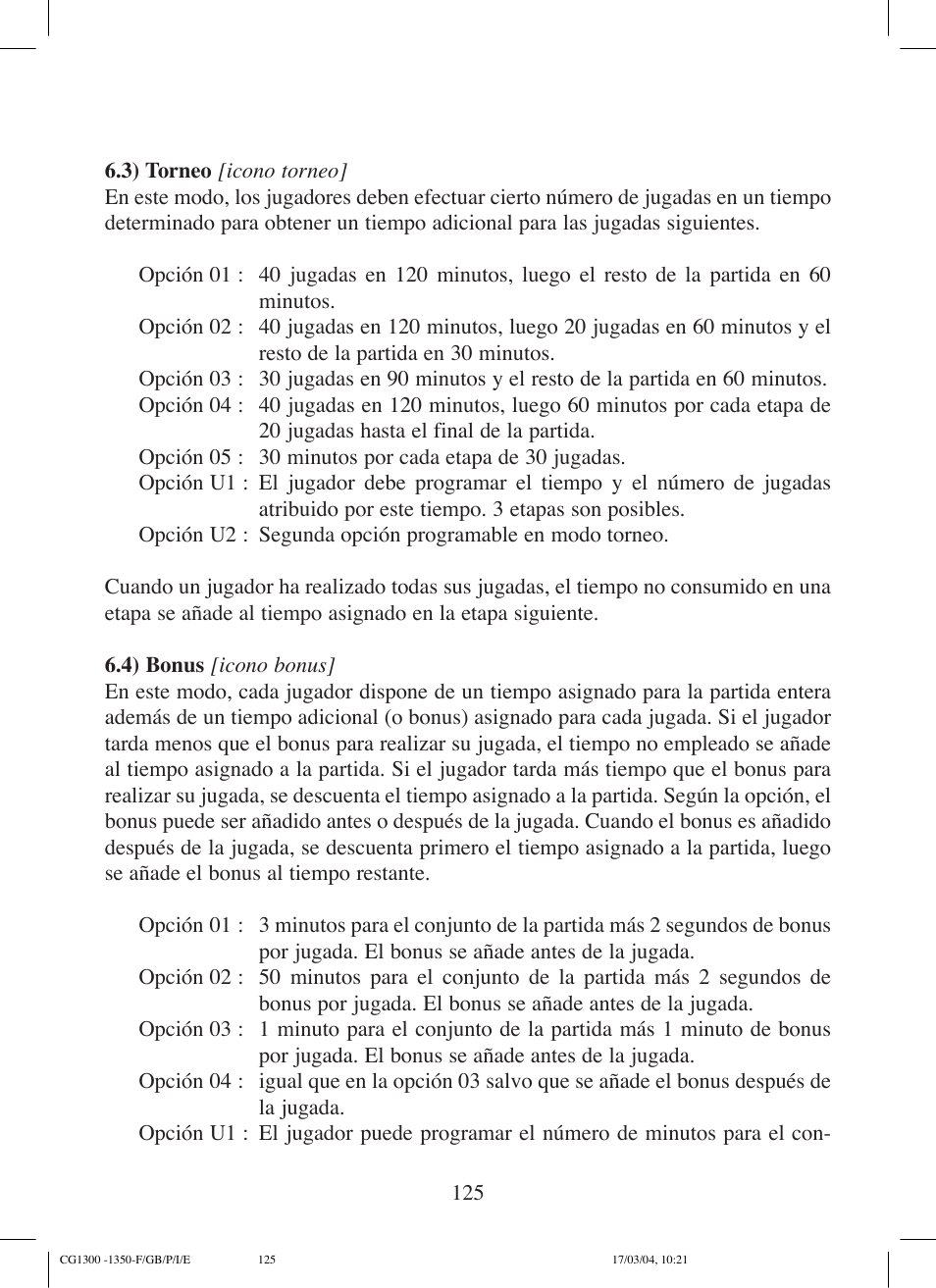 Lexibook CG1300 User Manual | Page 125 / 132