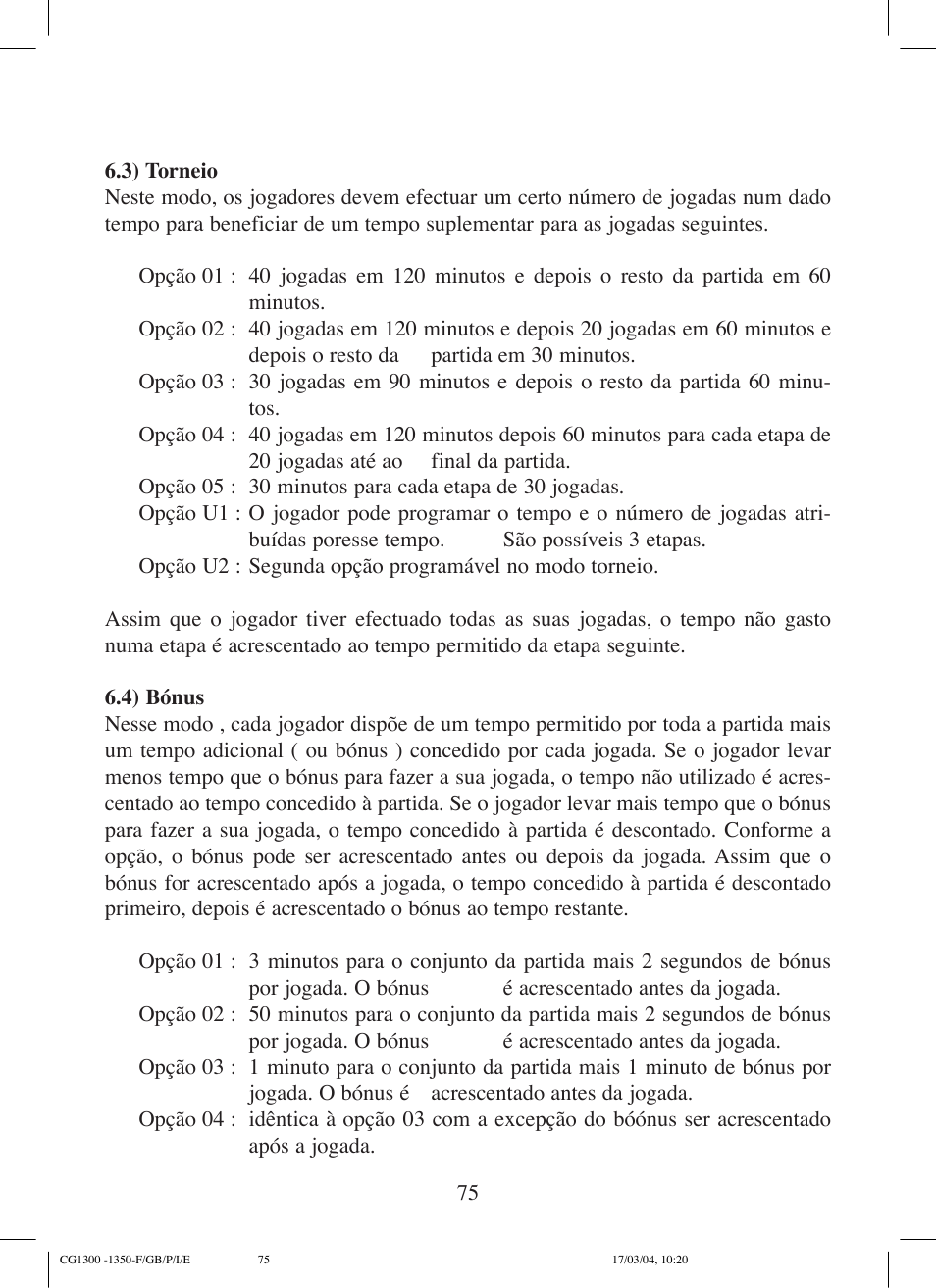 Lexibook CG1300 User Manual | Page 75 / 132