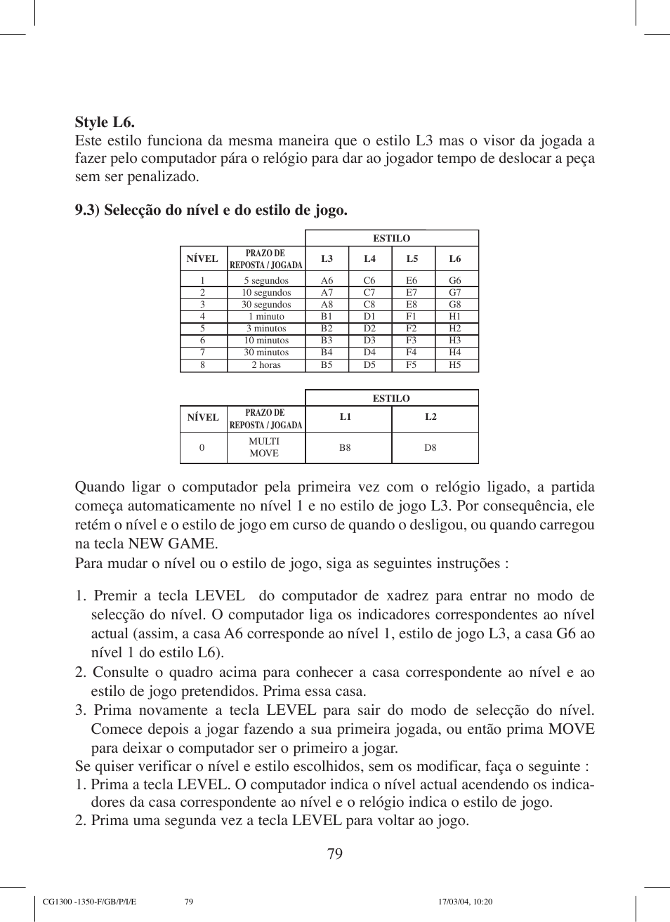 Lexibook CG1300 User Manual | Page 79 / 132
