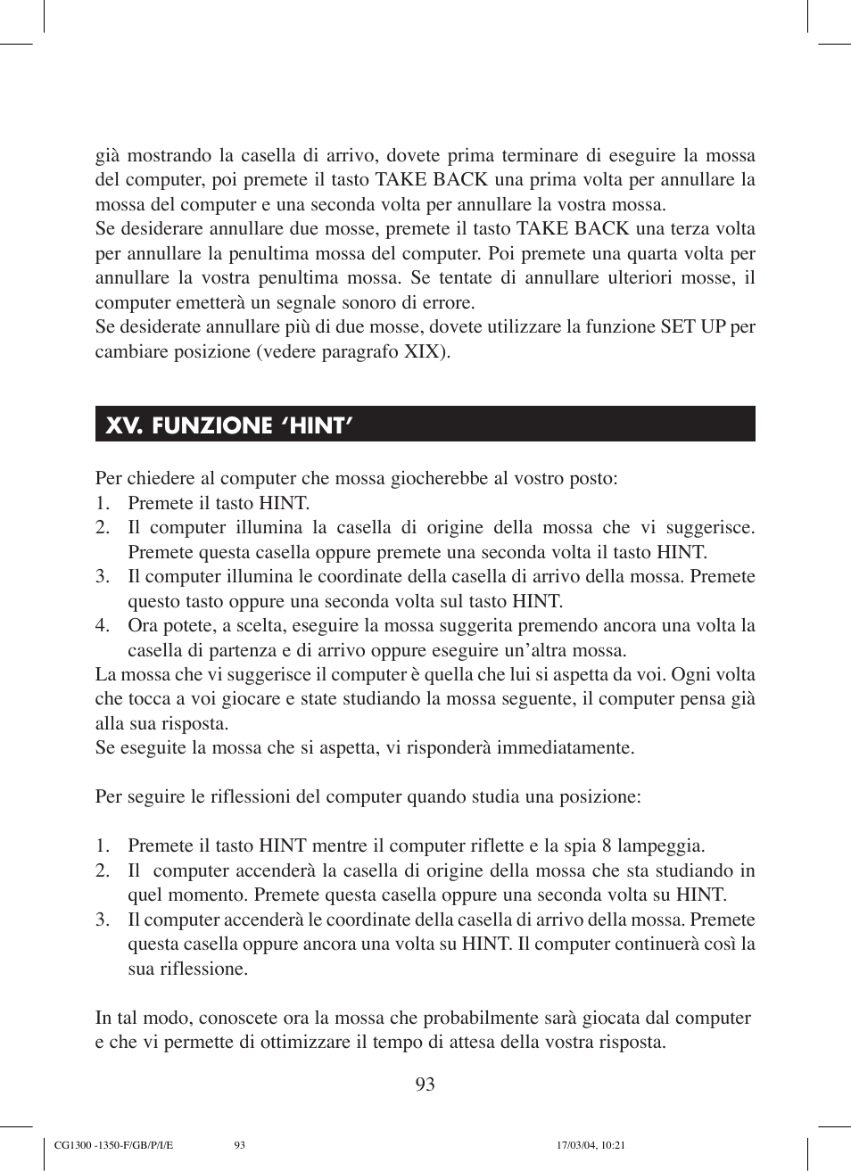 Lexibook CG1300 User Manual | Page 93 / 132