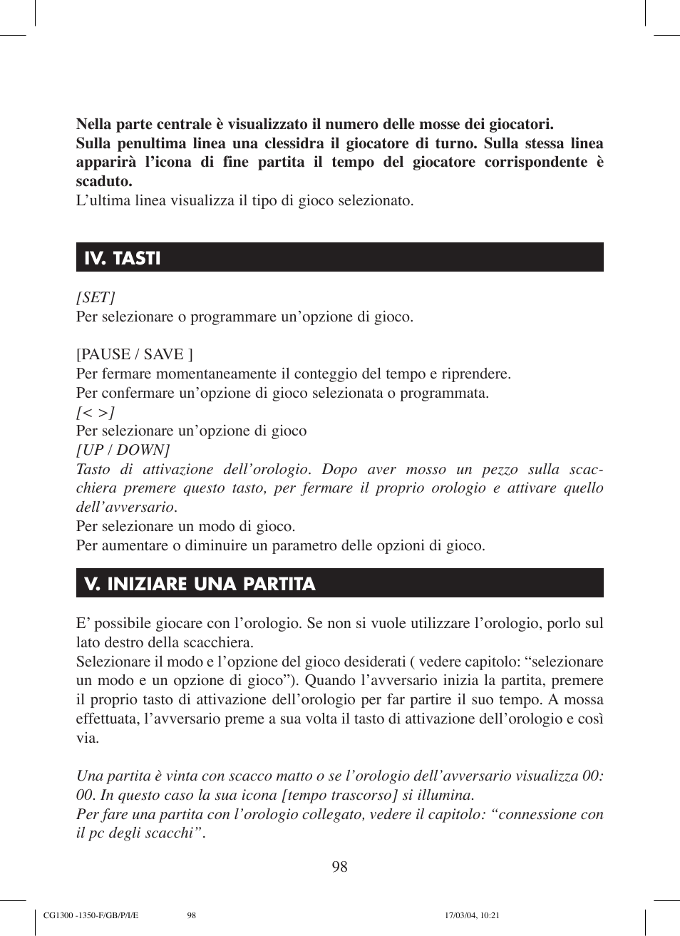 Lexibook CG1300 User Manual | Page 98 / 132