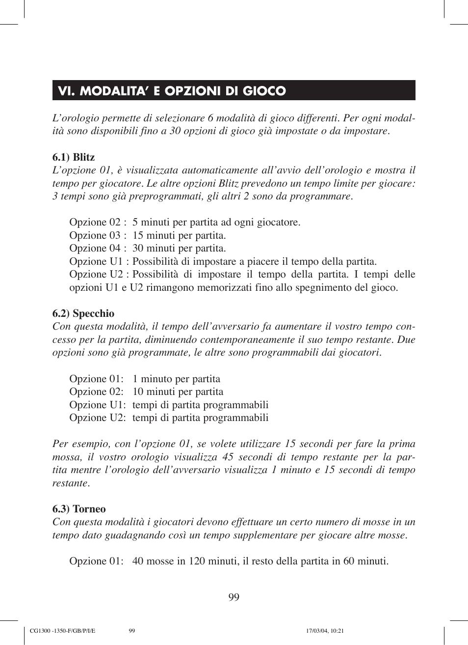 Lexibook CG1300 User Manual | Page 99 / 132
