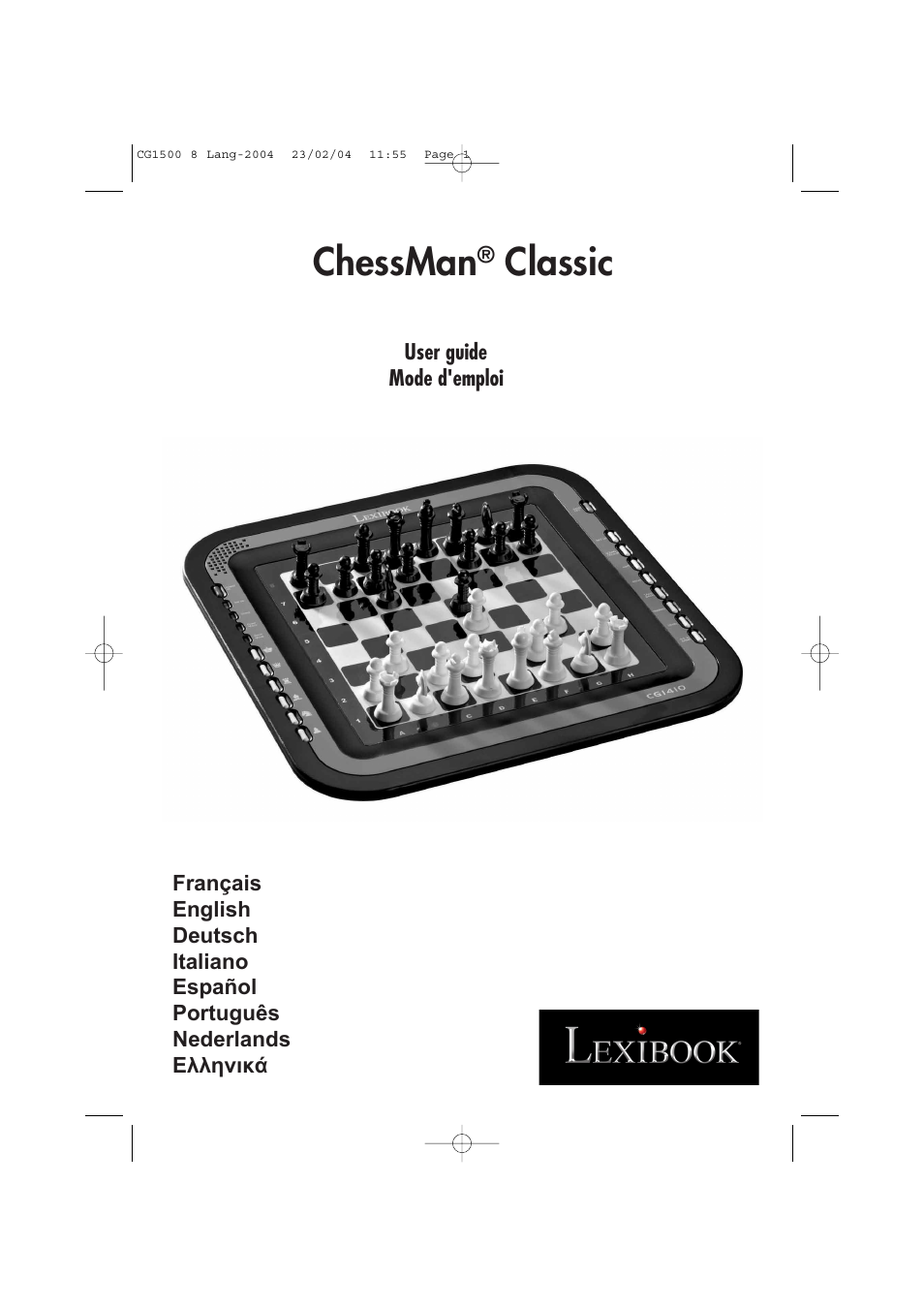 Lexibook CG1410 User Manual | 77 pages