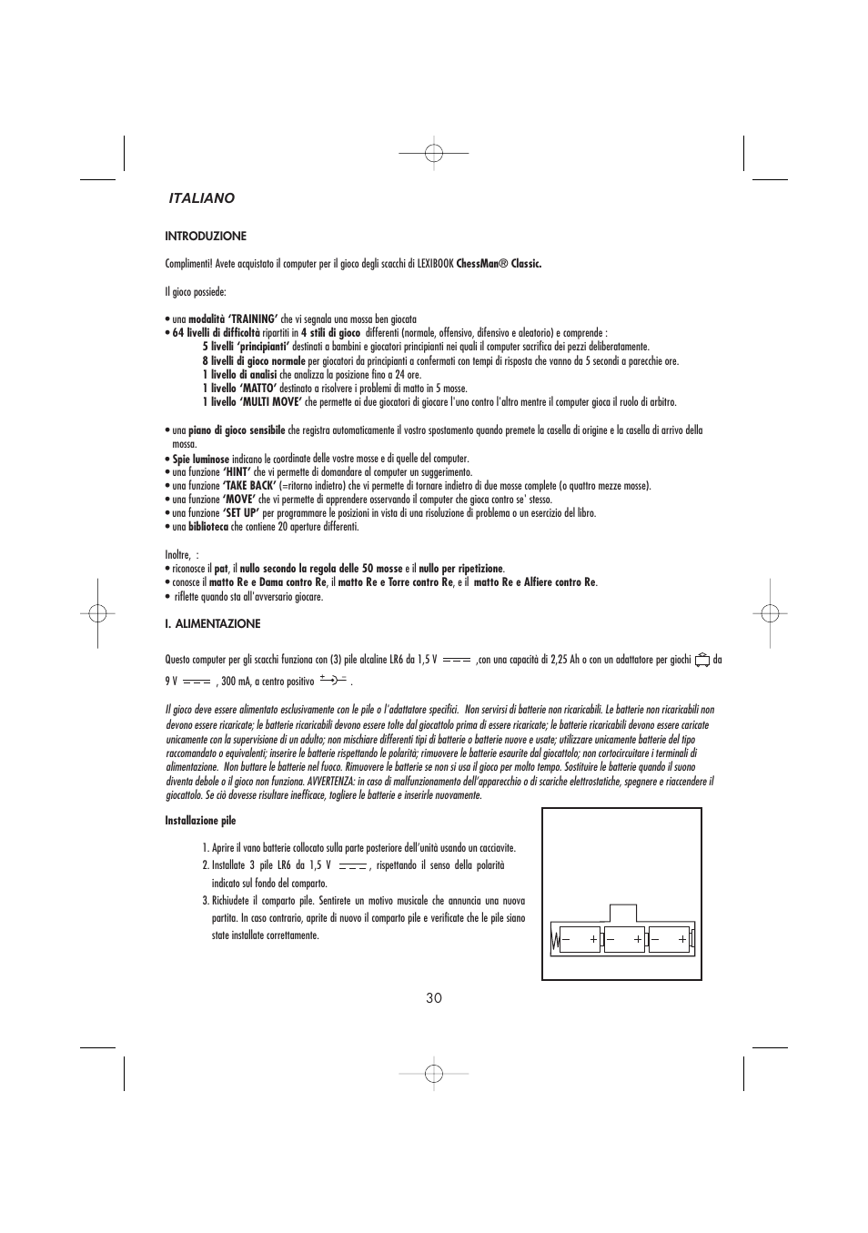 Lexibook CG1410 User Manual | Page 31 / 77