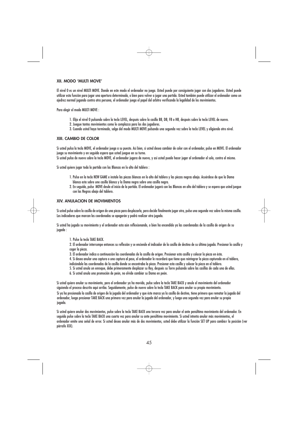 Lexibook CG1410 User Manual | Page 46 / 77