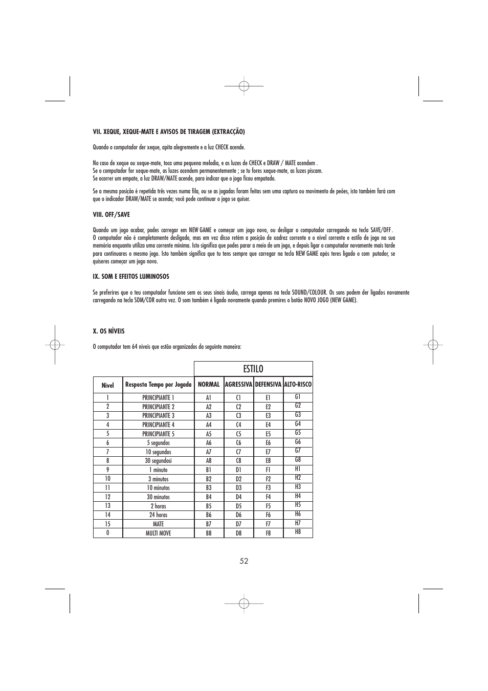 Estilo | Lexibook CG1410 User Manual | Page 53 / 77
