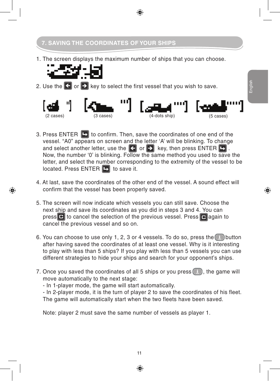Lexibook GT2000 User Manual | Page 11 / 50